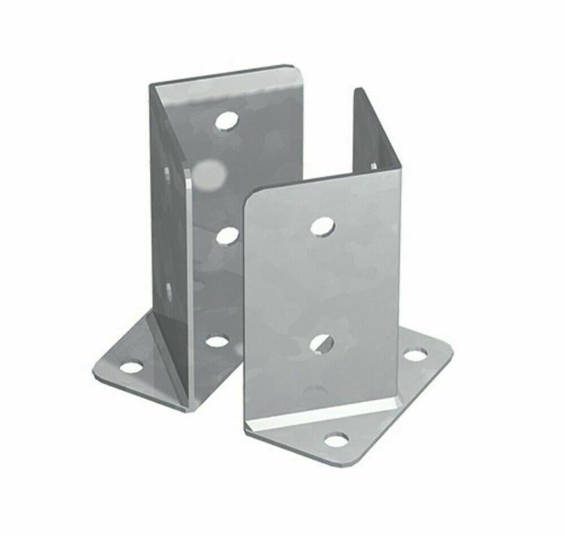 STAFFA TRAVI COPPIA SUPPORTI 80X80 H 152