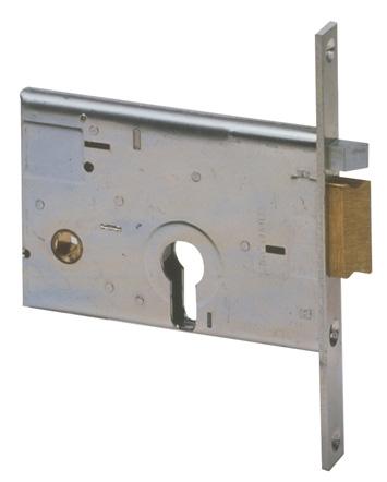 SERRATURA FASCIA INFILARE ELETTRICA 14010 CISA B.Q ZINC F.MM 16 F.SAGOM+SCR H.MM 82 E.MM 60 DX