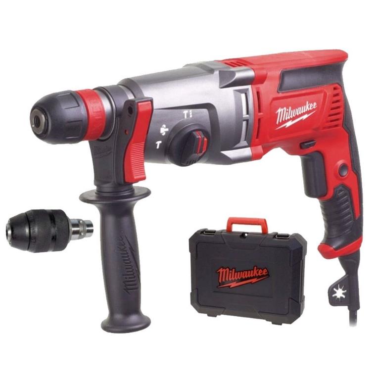 TASSELLATORE MILWAUKEE 800 W 3 MODALITA SDS/PLUS PH26TX