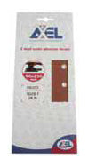 CARTA ABBRASIVA AXEL GR.40 A  FOGLIO VELCRATO 90X230 CF. 5 PZ FU51271