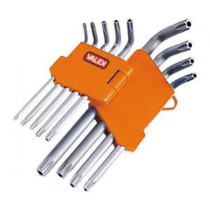 Chiavini torx serie 9 pezzi Valex 1460879