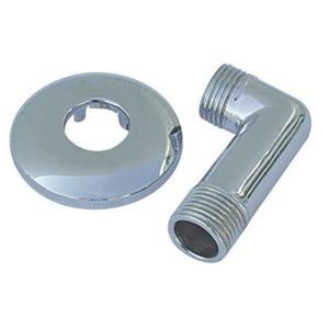 CURVA DOCCIA 1/2 MM CON ROSETTA