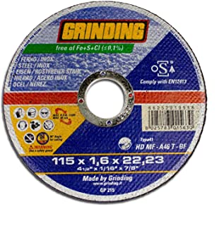 DISCO INOX 115 X 1 A46T HDMF GRINDING BLU