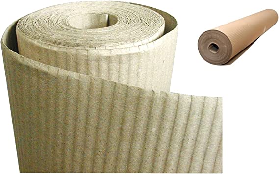 CARTONE ONDULATO 50 MT SILICONATO H. 1 MT X 50 MT