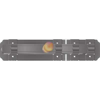 CATENACCIO TRAVERSO A FISSARE SMERALDA DDF NERO MM 45 X 210