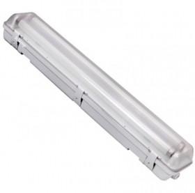 PLAFFONIERA LED STAGNA 2X18W BEGHELLI 674X121X82H