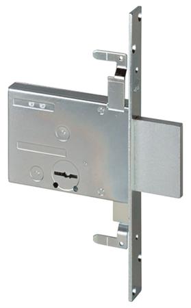 SERRATURA METALLO INFILARE 57016 CISA B.Q ZINC F.MM 25 DM M4 TRIPL H.MM 82 E.MM 60