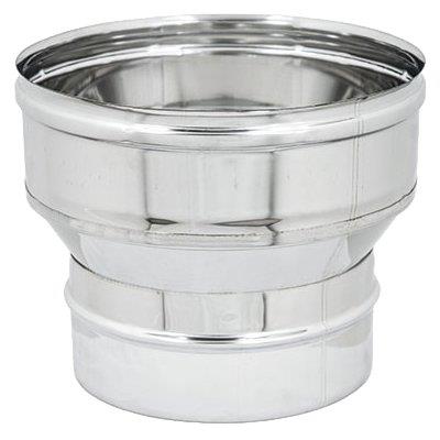 AUMENTO INOX PER STUFA PELLET 80/110