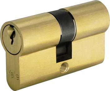 CILINDRO SAGOMATO 210 YALE OTTONE CHIAVI 3 CAMMA DIN MM 70 35+35 CENTRALE