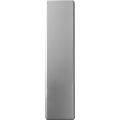 PLACCA CIECA UNIVERSALE PER AVVOLGITORE TAPPARELLE IN ABS GRIGIO SATINATO MM 65X250