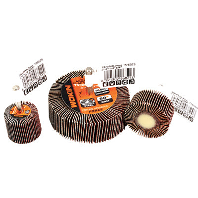RUOTA ABRASIVA LAMELLARE 776 WOKIN MM 75X25 GRANA 60 G.MM 6 776375