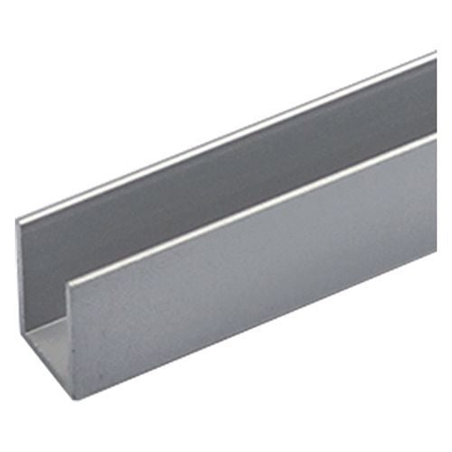 CANALINO U ALLUMINIO ARGENTO  10X15X1 MT 1 COD. 1015