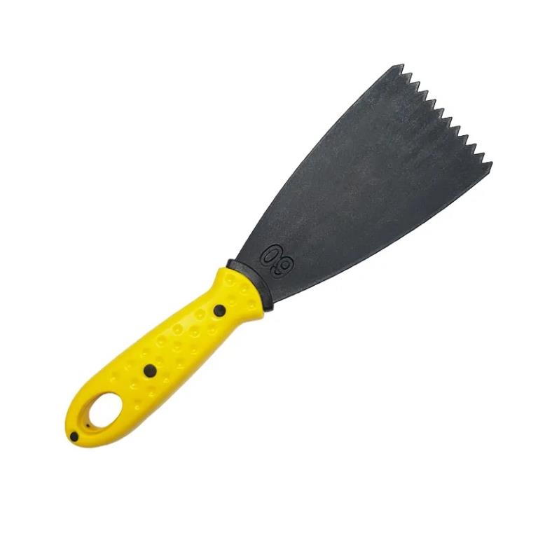 SPATOLA 60 MM DENTATA IN POLIAMIDE-FIBRAVETRO AUSTRALIAN