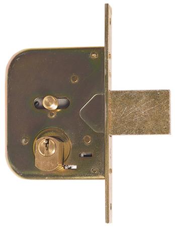 SERRATURA CANCELLO INFILARE 604451 ISEO B.Q ZINC F.MM 22 C.SFACC M1+SCR+POM E.MM 45