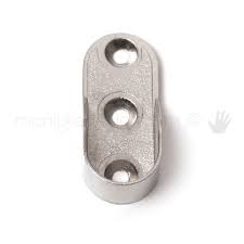 REGGITUBO OVALE FINALE 30X15 CROMATO