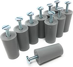 FERMO DI FINE CORSA PER TAPPARELLE MM 40 GRIGIO