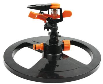 IRRIGATORE BATTENTE STARS CON BASE TONDA M1/2 A SETTORE