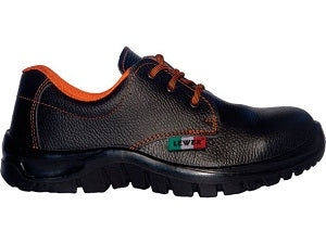 SCARPA BASSA PU+LAM NERA NR43 PELLE S1 LEWER 27215