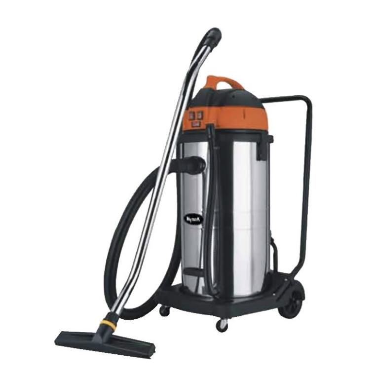ASPIRATUTTO SOLIDI E LIQUIDI KYDRA PRO KVS C 7.82 BIDONE 80 LT INOX 2 MOTORI BISTADIO DA 1200 W CADAUNO