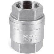 VALVOLA DI NON RITORNO INOX 316 DA 3/4