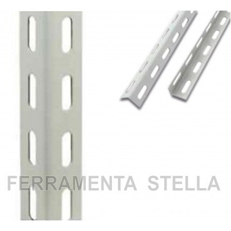 ASTA PER RIPIANI METALLICI MM 35X35 H. 250 CM