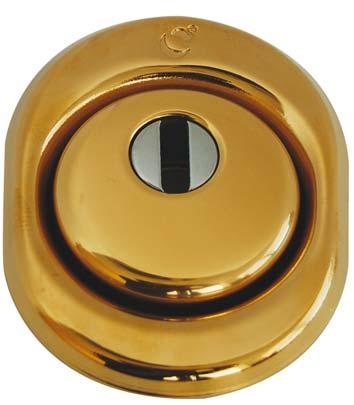 DEFENDER X PORTA BLINDATA 325/C CIPIERRE OTTONE LUCIDO F.SAG INT. MM 37 D.MM 50 H.MM 25