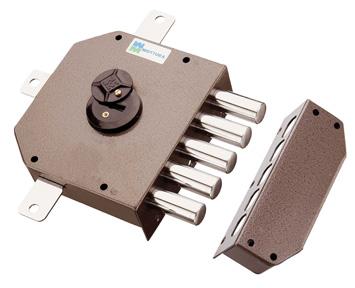 SERRATURA LEGNO APPLICARE 20540 MOTTURA DM M4 QUINT E.MM 60 SX