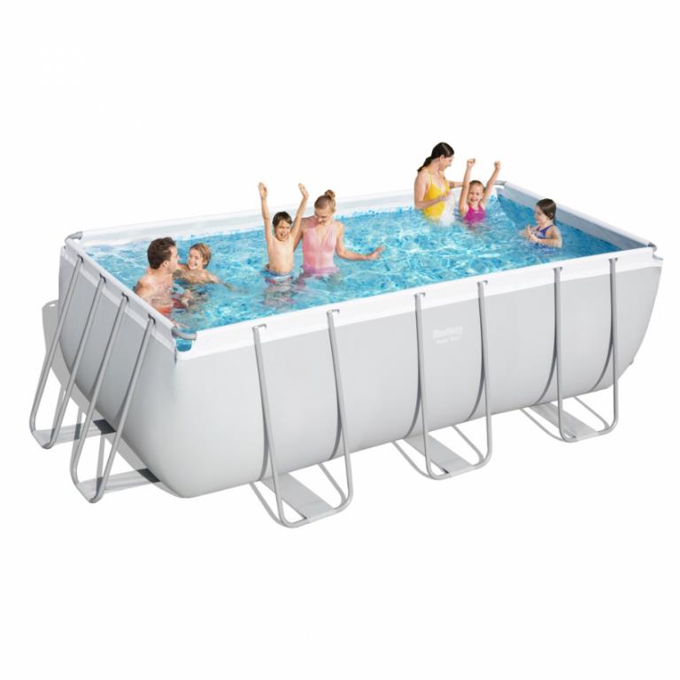 PISCINA POWER STEEL 56456 BESTWAY FILTRO LT/H 2006 CM 412X201X 122 CM ALTEZZA