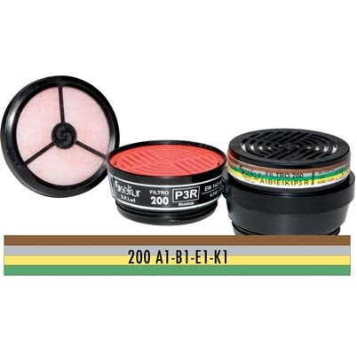 FILTRO PER MASCHERA POLIMASK 100 SEKUR A1+B1+E1+K1