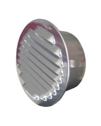 GRIGLIA 80 MM AREAZIONE TONDA ALLUMINIO