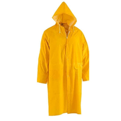 IMPERMEABILE LUNGO GIALLO TAGLIA L