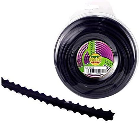 FILO NYLON DECESP. PLATINO SEGHETTATO  3,3 MT 49