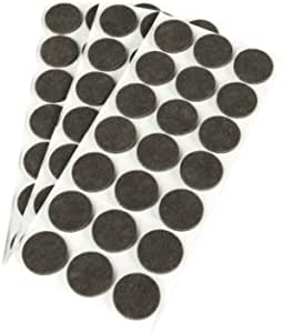 FELTRINI ADESIVI TONDO D. 16 MARRONE CONF. 15 PZ