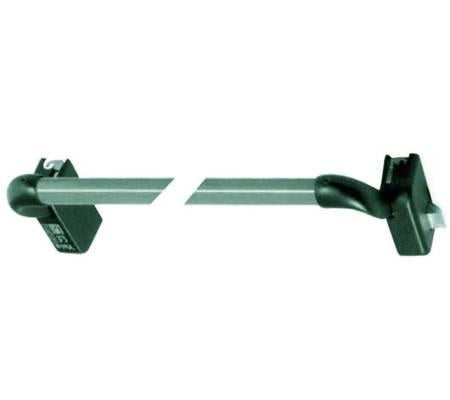 MANIGLIONE ANTIPANICO REVERSIBILE SENZA BARRA SERIE "MINISTAR"