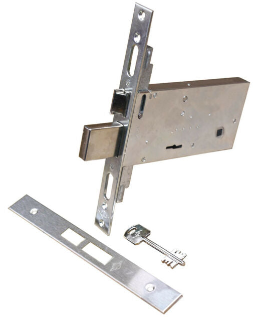 SERRATURAFASCIA INFILARE 6893 FEB B.Q, ZINC F.MM25 TRIPLICE+SCROCCO ENT.90
