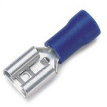 FASTON FEMMINE 2,5 MM BLU CONFEZIONE 10 PZ