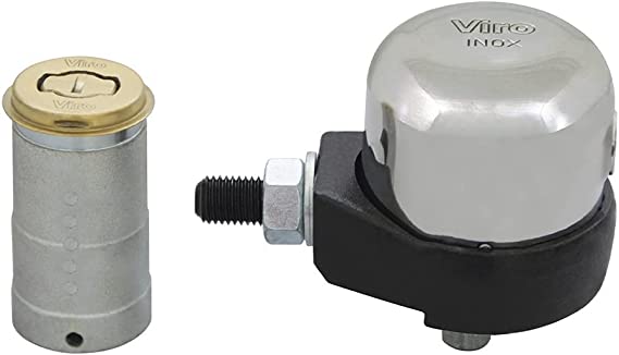 CAMPANA PER SERRANDA SERIE 4221 VIRO COMPLETA DI CONO E 2 CHIAVI