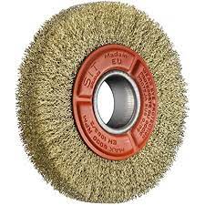 SPAZZOLA CIRC. 125X20X16 IN ACCIAIO