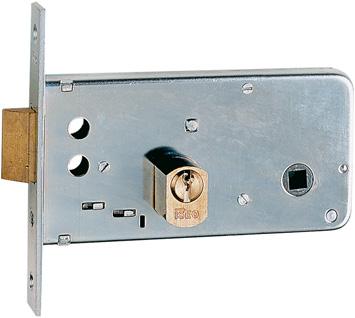 SERRATURA FASCIA INFILARE 725 ISEO B.Q ZINC F.MM 22 C.SFACC M1+SCR H.MM 72 E.MM 60