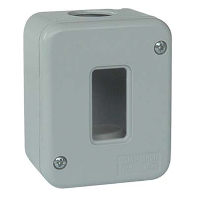 CASSETTA 1 POSTO IP 40 MARLANVIL 64X80 H 46