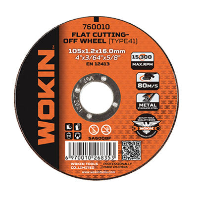 DISCO ABRASIVO TAGLIO FERRO PIANO 760 WOKIN 230X2 760023