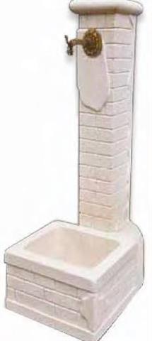 FONTANA CENTRALI C/MATTONCINI PN00339 SENZA RUBINETTO