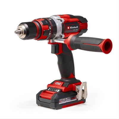 TRAPANO AVVITATORE A PERCUSSIONE 18V LITIO 2 BATTERIE 2 AH TE-CD 18/48 LI-I EINHELL