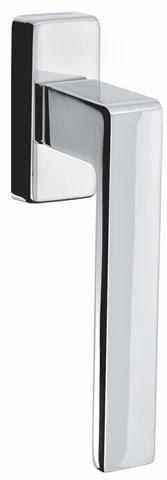 MANIGLIA MARTELLINA PER INFISSI CON 3 SCATTI TIME DK 7X40 CROMO SATINATO RETTANGOLARE 055DK40D3CRS