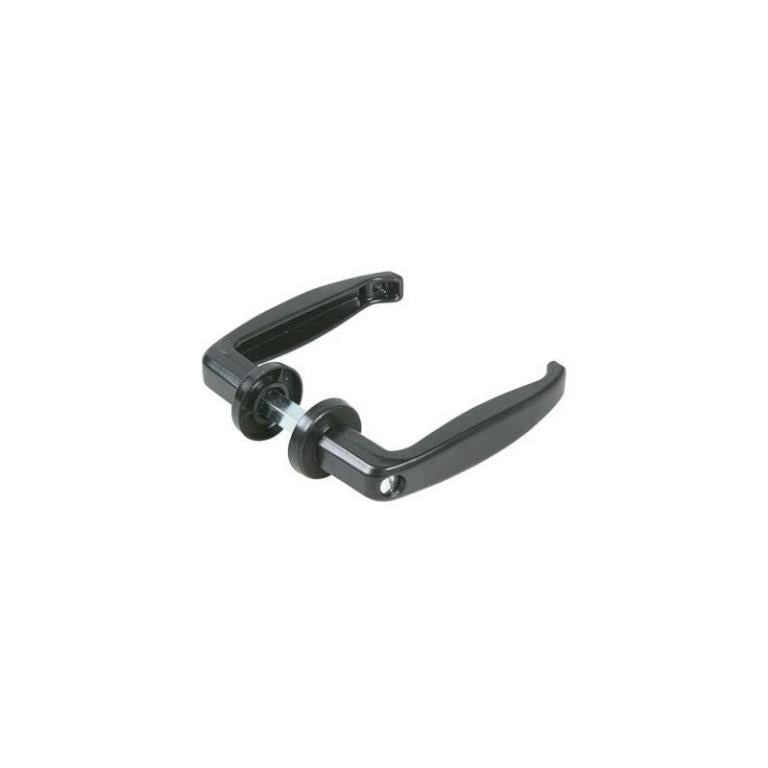 MANIGLIA NERA C/VITE IN TESTA 40-50