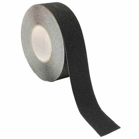 NASTRO ANTISCIVOLO NERO H MM 19  ROT 18 mt