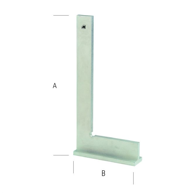 SQUADRA 150 A CAPPELLO ACCIAIO ZINCATO 150X100 METRICA 29193