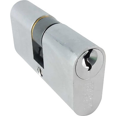 CILINDRO OVALE CENTRALE IBFM SATINATO 54 MM  27+27