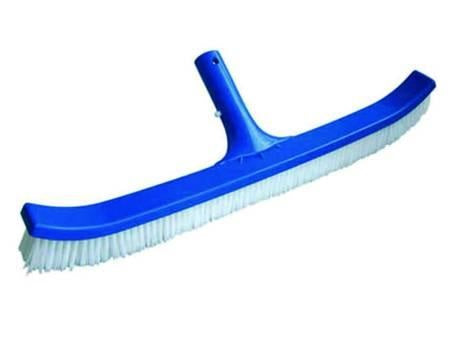 SPAZZOLA CURVA SENZA MANICO PER PARETI PISCINA