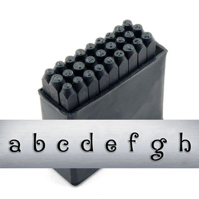 LETTERE PUNZONI DESTRI MM 10 27 LETTERE